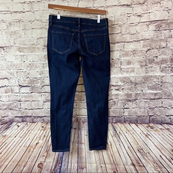 Old Navy Dark Wash Super Skinny Mid Rise Denim Jeans - Picture 4 of 7